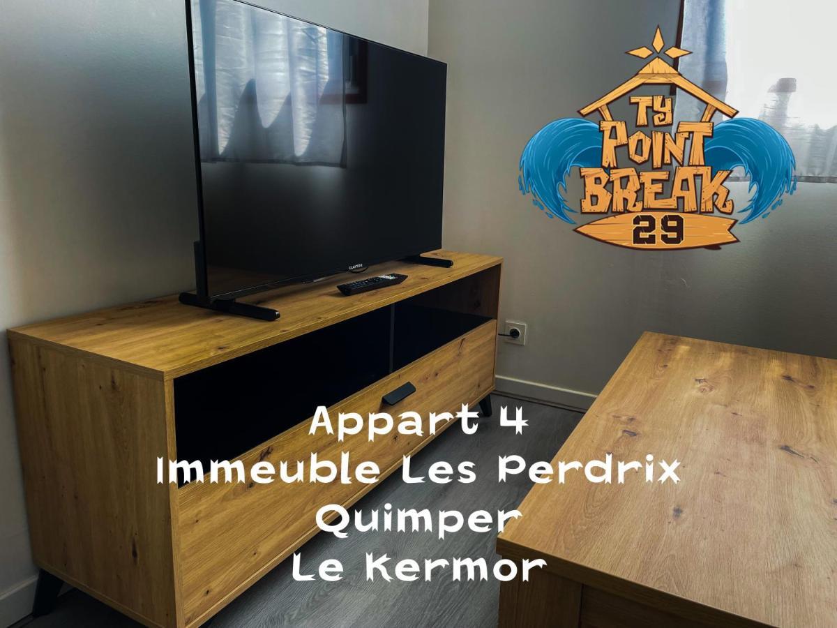 Апартаменти Immeuble Les Perdrix Кемпер Екстер'єр фото